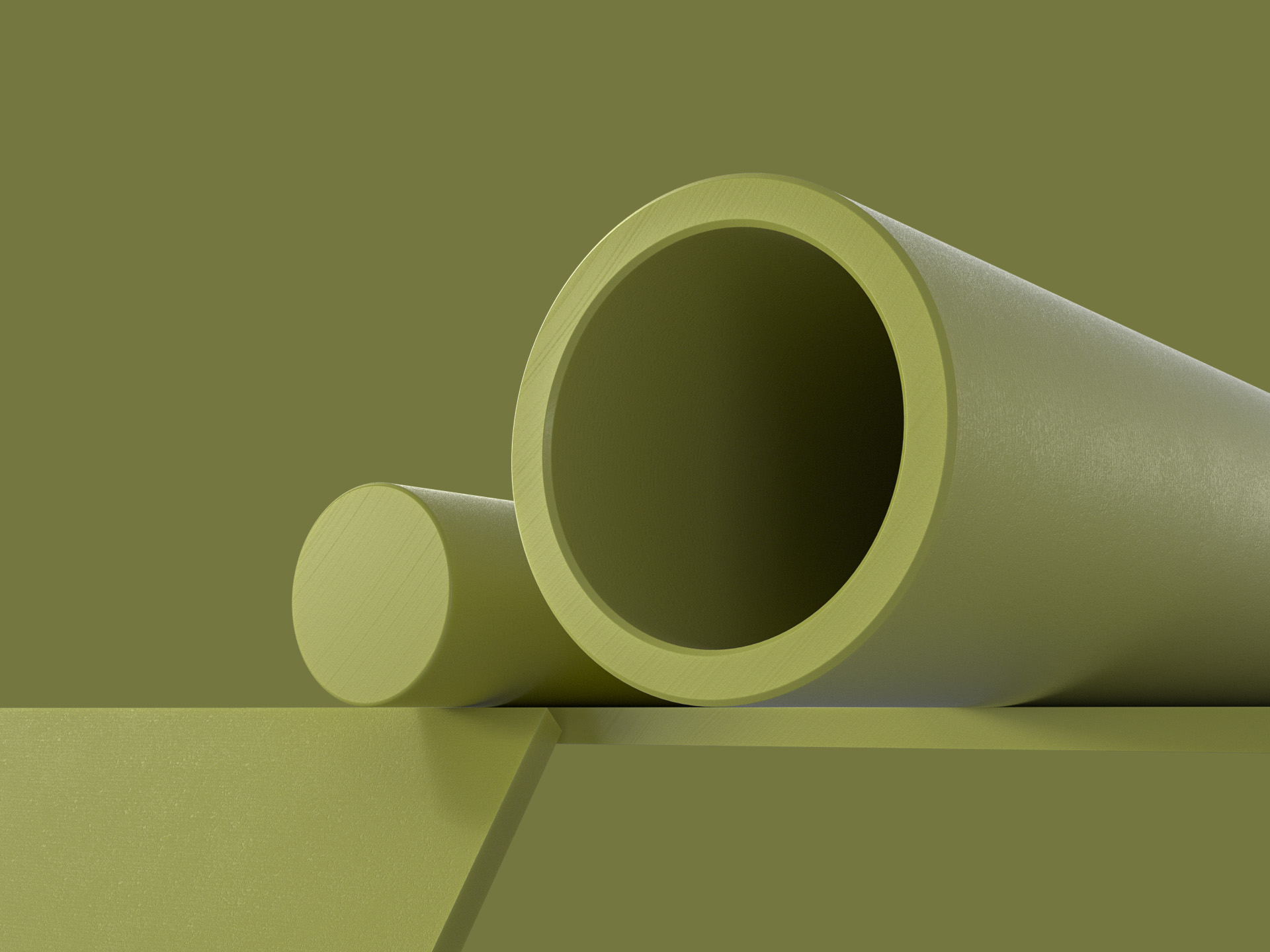 TIVAR-Ceram P UHMW PE Plastic Stock Shapes